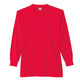 【ワークウェア・作業用ポロシャツ】小倉屋 DRYシリーズ DRY 長袖Tシャツ レッド 9009-10-4L 1枚（直送品）