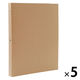無印良品 バインダー A4　30穴 ベージュ 1箱（5冊入） 良品計画