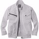 自重堂 制服百科 空調服長袖ブルゾン（服単品） シルバー L 74020（直送品）