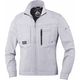 自重堂 制服百科 ストレッチ長袖ジャンパー シルバー M 75700（直送品）