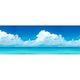 アルファ ビニール幕 青空と海のイメージ PA2-0342（直送品）