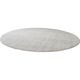 スミノエ BIGSIZERUG リュストル 円形 2000×2000mm ライトグレー 4549781206066 1枚（直送品）