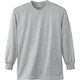 小倉屋 長袖Tシャツ グレー　3L 4021-43-EL 4021 1枚