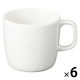 無印良品 磁器 マグカップ 白釉 330ml 1箱（6個入） 良品計画