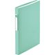 リヒトラブ noie-style クリヤーブック A4S 40ポケット ライトグリーン N7679-19 1冊