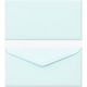 山櫻 ECカラー封筒 洋6 ECブルー(枠無)100 YAMA-7030-0040 1セット(1袋(100枚)×10)