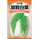 ニチノウのタネ 加賀白菜（90日型） 日本農産種苗 4960599247308 1セット（5袋入）（直送品）