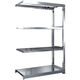 トラスコ中山 TRUSCO ステンレス棚 SM3型 1200X571XH1800 4段 連結 SM3-6464B 1台(1個)（直送品）