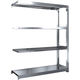 トラスコ中山 TRUSCO ステンレス棚 SM3型 1500X471XH1800 4段 連結 SM3-6554B 1台(1個)（直送品）