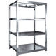 トラスコ中山 TRUSCO ステンレス棚 SM3型 1200X921XH1800 4段 単体 SM3-6494 1台(1個)（直送品）