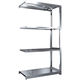 トラスコ中山 TRUSCO ステンレス棚 SM3型 1200X571XH2100 4段 連結 SM3-7464B 1台(1個)（直送品）