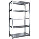 TRUSCO ステンレス製中量ボルトレス棚 SM3型 W1200×D571×H2100 5段 単体 SM3-7465 1台(1個)（直送品）