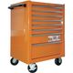 スナップオン・ツールズ バーコ 8段引き出し ロールキャブ バーコオレンジ ゴムマット仕様天板 K1475K8PSP 1台 446-1584（直送品）