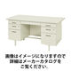 トヨセット トヨスチール 両袖デスク(旧JISタイプ) 100CG-821N 1台 463-0335（直送品）