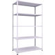 トラスコ中山 TRUSCO 軽量150型中棚ボルトレス棚 W1200XD600XH2100 5段 TLA74L-15 1台(1個)（直送品）