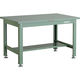 TRUSCO 中荷重作業台(1200kg)HW型 1200X750XH740 基本タイプ グリーン色 緑 SHW-1200 GN 1台（直送品）