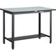 TRUSCO 中荷重立作業台(500kg)HAEW型 1200X600XH885 基本タイプ ダークグレー色 HAEWR-1260 1台（直送品）