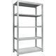トラスコ中山 TRUSCO 耐食性スチール棚 TZM3型中量棚 1200X571XH2100 5段 単体 TZM3-7465 1台(1個)（直送品）
