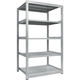 トラスコ中山 TRUSCO 耐食性スチール棚 TZM3型中量棚 1200X921XH2100 5段 単体 TZM3-7495 1台(1個)（直送品）