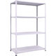 トラスコ中山 TRUSCO 軽量150型中棚ボルトレス棚 W1200XD600XH1800 4段 TLA64L-14 1台(1個)（直送品）