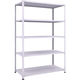 トラスコ中山 TRUSCO 軽量150型中棚ボルトレス棚 W1200XD600XH1800 5段 TLA64L-15 1台(1個) 283-2763（直送品）