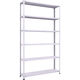 トラスコ中山 TRUSCO 軽量150型中棚ボルトレス棚 W1200XD300XH2100 6段 TLA74K-16 1台(1個)（直送品）