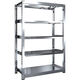 TRUSCO ステンレス製中量ボルトレス棚 SM3型 W1200×D571×H1800 5段 単体 SM3-6465 1台(1個)（直送品）