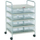 トラスコ中山 TRUSCO ツールワゴン MLワゴン MLー2NX8個 H805タイプ MLK-542 1台 300-1202（直送品）