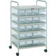 トラスコ中山 TRUSCO ツールワゴン MLワゴン MLー1NX12 MLー2NX4個 H945タイプ MLK-H543 1台（直送品）