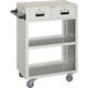 トラスコ中山 TRUSCO ツールワゴン 600X400XH880 引出付 ホワイト NTS-401N-W 1台 440-8284（直送品）
