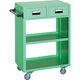 トラスコ中山 TRUSCO ツールワゴン 600X400XH880 引出付 ヤンググリーン NTS-401N-YG 1台 440-8292（直送品）