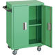トラスコ中山 TRUSCO ツールワゴン 600X400XH880 扉付 ヤンググリーン NTS-501N-YG 1台 440-8373（直送品）