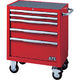 京都機械工具 KTC ローラーキャビネット(5段5引出し)レッド EKW-1005R 1台(1個) 456-1961（直送品）