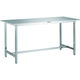 トラスコ中山 TRUSCO オールステンレス(SUS304)立作業台 1500X600 HSW3-1560 1台 458-8347（直送品）