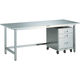 トラスコ中山 TRUSCO SW3型オールステンレス作業台 キャビネットワゴンB型付 SW3-1275SWB 1台 458-9092（直送品）