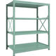トラスコ中山 TRUSCO R3型中量棚 1500X900XH1800 4段 単体 R3-6594 1台(1個) 505-1843（直送品）