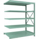 トラスコ中山 TRUSCO 中量ボルト式棚 R3型 W1500×D870×H1800 5段 連結 R3-6595B 1台(1個)（直送品）