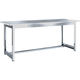 トラスコ中山 TRUSCO オールステンレス(SUS304)作業台1800X600XH740 TWB-1860SUS 1台 459-3405（直送品）