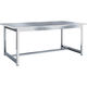 トラスコ中山 TRUSCO オールステンレス(SUS304)作業台1800X900XH740 TWB-1890SUS 1台 459-3421（直送品）