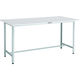 TRUSCO 軽荷重立作業台(300kg)HAE型 1500X600XH900 基本タイプ ホワイト色 HRAE-1560 W 1台（直送品）