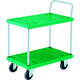 トラスコ中山 TRUSCO 樹脂台車 グランカート 2段片袖 800X535 TP-804 1台 489-3131（直送品）