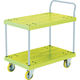 トラスコ中山 TRUSCO 帯電防止性グランカート 2段片袖 900×605 均等荷重400kg TP-E904 1台 489-3531（直送品）