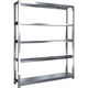 トラスコ中山 TRUSCO ステンレス棚 ステンレス軽中量棚 単体 W1460XD300XH1800 5段 SM2-6535 1台(1個)（直送品）