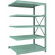 トラスコ中山 TRUSCO 中量ボルト式棚 R3型 W1200×D870×H1800 5段 連結 R3-6495B 1台(1個)（直送品）