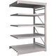 TRUSCO スチール製重量ボルト式棚 M10型 W1200×D900×H1815 5段 連結 ネオグレー M10-6495B NG（直送品）