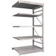 TRUSCO スチールラック M10型重量棚 1200X900XH2100 5段 連結 ネオグレー M10-7495B NG 1台(1個)（直送品）