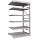 TRUSCO スチール製重量ボルト式棚 M10型 W1200×D900×H2115 6段 連結 ネオグレー M10-7496B NG（直送品）
