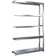 トラスコ中山 TRUSCO ステンレス棚 ステンレス軽中量棚 増結 W1160XD300XH1800 5段 SM2-6435B 1台(1個)（直送品）