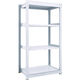 トラスコ中山 TRUSCO TUG型中量棚450kg 単体 1255X776XH1800 4段 TUG450-64J-4 1台(1個)（直送品）