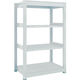 トラスコ中山 TRUSCO TUG型中量棚300kg 単体 1255X926XH1500 4段 TUG300-54Z-4 1台(1個)（直送品）
